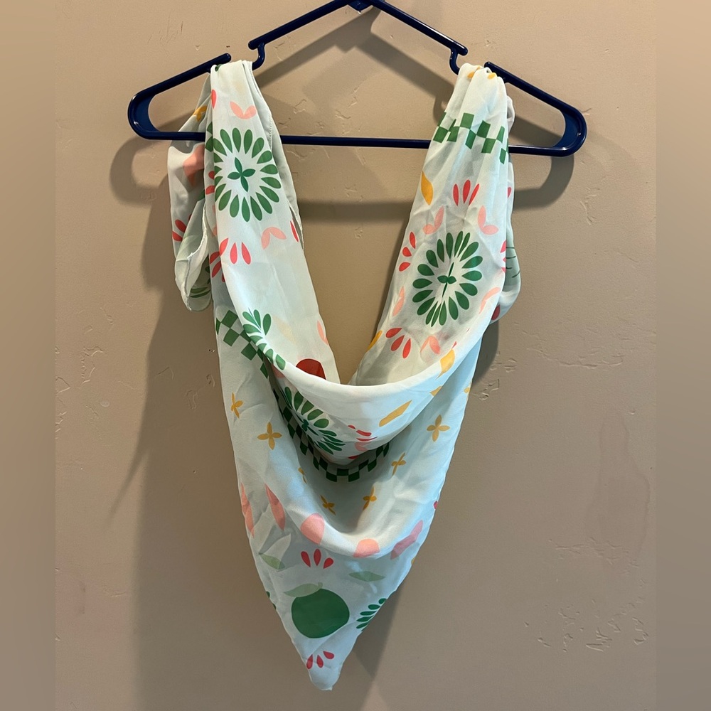 FLORAL SILKY SARONG